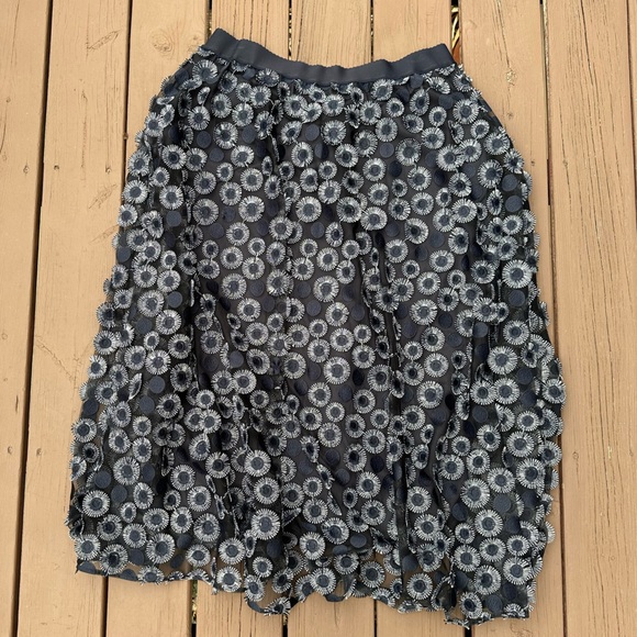 ✨HOST PICK✨ MARINA RINALDI CERTOSA TULLE MAXI SKIRT (Size 16) - Picture 4 of 12